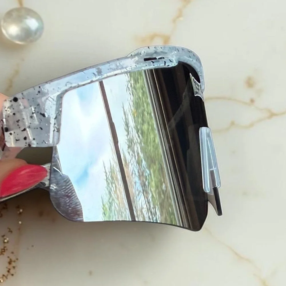 Los Reyes - Youth Cookie Sunglasses - Silver Mirror- *BRAND NEW! NEVER BEEN WORN